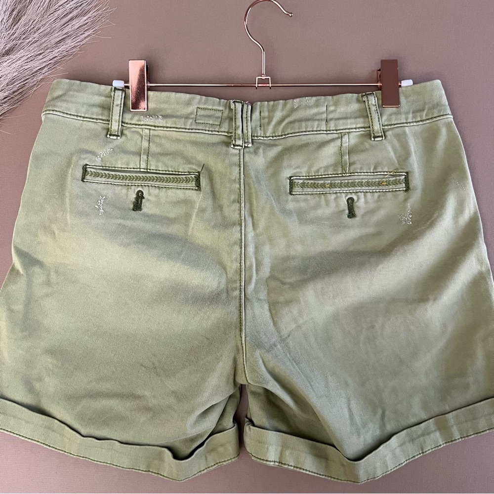 Anthropologie Sage Green Chino Shorts - Picture 11 of 16